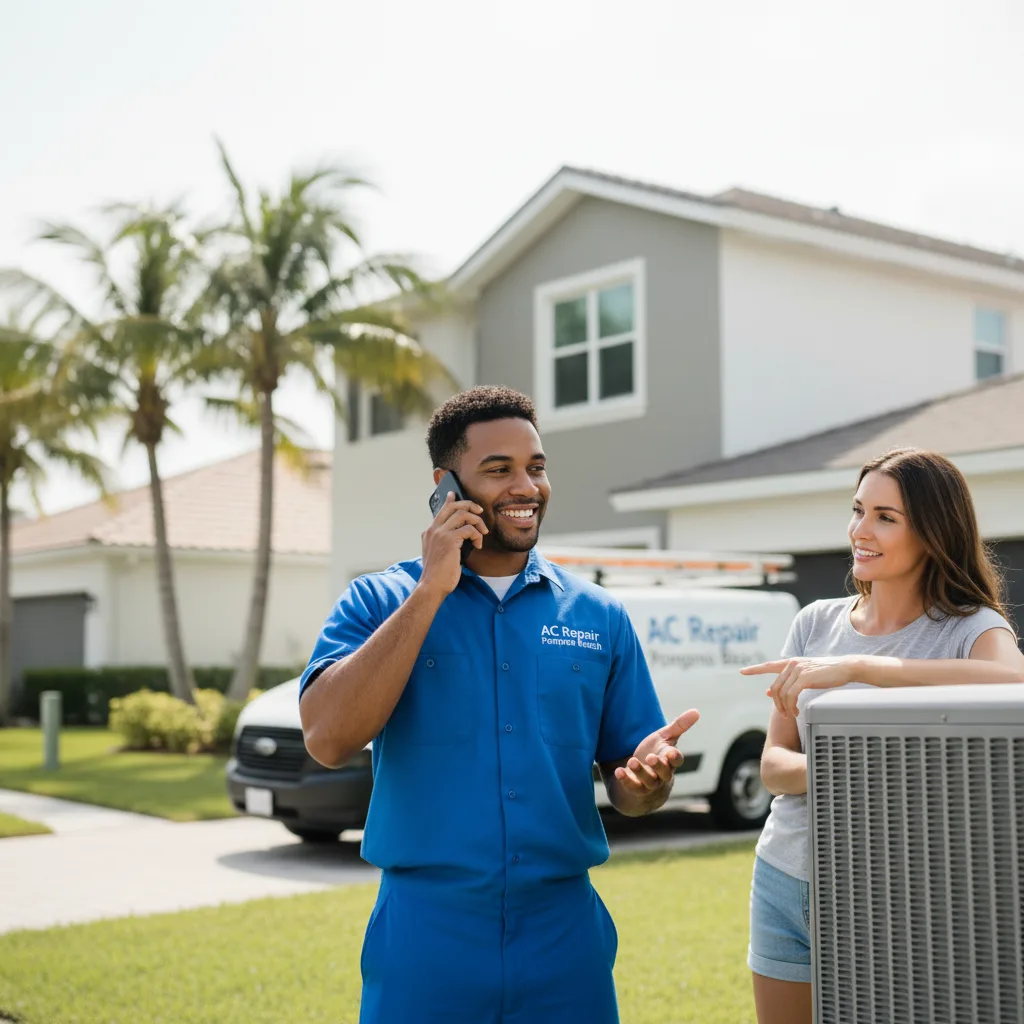 AC Repair Pompano Beach customer support in Chaptico